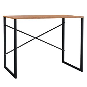 120 000053 13 Office desk Zayn pakoworld in black-walnut color 90x60x70εcmOffice furniture > Working desk