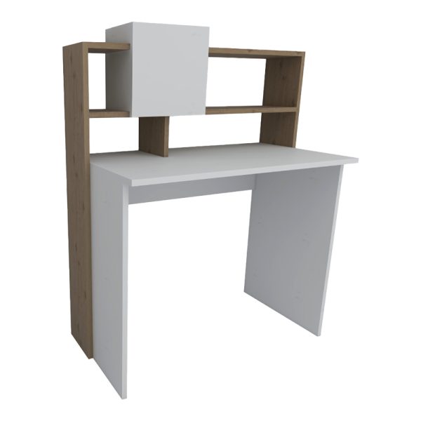 120 000481 8 Koogi pakoworld work desk in oak-white shade 94x60x118cmOffice furniture > Working desk