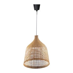299 000005 10 Ceiling light Axien Inart E27 bamboo in natural colorD42χ48cmBOHO CHIC > Luminaries