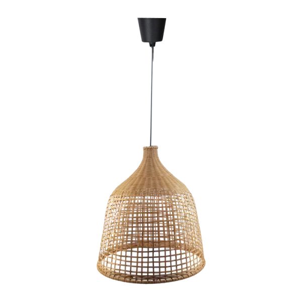 299 000005 10 Ceiling light Axien Inart E27 bamboo in natural colorD42χ48cmBOHO CHIC > Luminaries