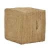 302 000025 6 Cushion Labrinth Inart beige-ecru fabric 45x45x2.5cmBOHO CHIC > Decoratives