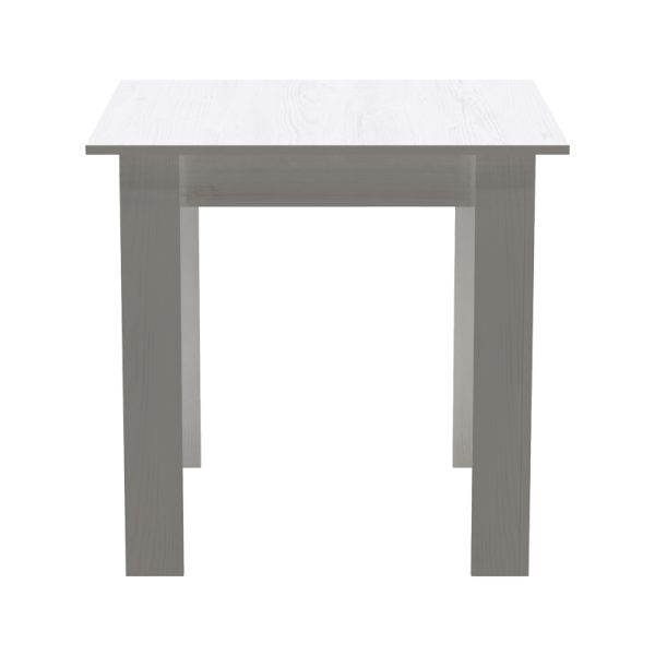 361 000005 2 1 Table Manka I pakoworld in white color 80x80x77cmIndoor furniture > Dining Tables