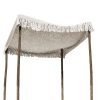 220 000007 Stool Elision Inart natural-beige 100% jute 40x40x40cmBOHO CHIC > Stools