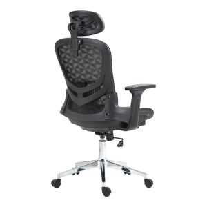 275 000019 2 Work chair manager Mergi pakoworld black mesh 62x63x120cmOffice furniture > Labor office chairs