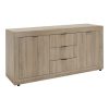 361 000070 Aduti pakoworld metal bookshelf in gold-white shade 90x34x182cmIndoor furniture > Home organization > Kitchen > Shelves