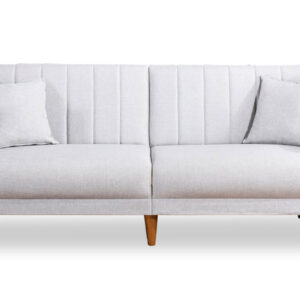 3 seater sofa-bedPWF-0178 fabric cream color 202x80x85cm