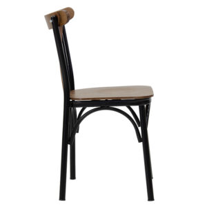 Alora pakoworld chair cherry wood black leg 2 Alora pakoworld chair cherry wood-black legIndoor furniture > Chairs