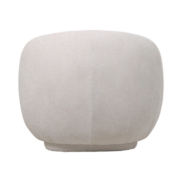 Armchair Freya pakoworld ivory fabric 93x87x76cm 3 Armchair Freya pakoworld ivory fabric 93x87x76cmIndoor furniture > Living room armchairs