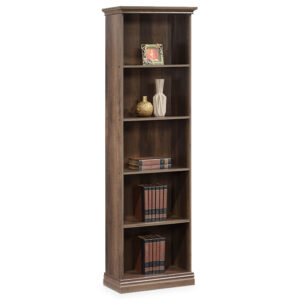 Bookcase Mozart pakoworld in walnut color 60x34