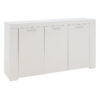 Buffet Joanna pakoworld white 144x42x80cm