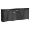 Buffet Kinley pakoworld grey-wenge 210x40x82cm