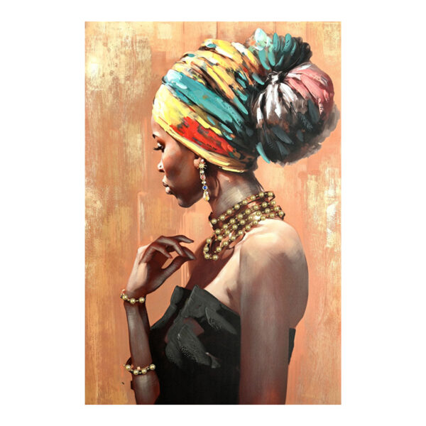 Canvas wall art African Inart 80x3x120cm