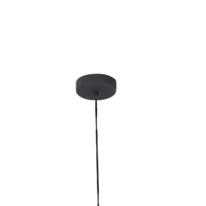 Ceiling lamp Kelsy Inart E27 black metal D30x122cm 2 Ceiling lamp Kelsy Inart E27 black metal D30x122cmLighting > Ceiling