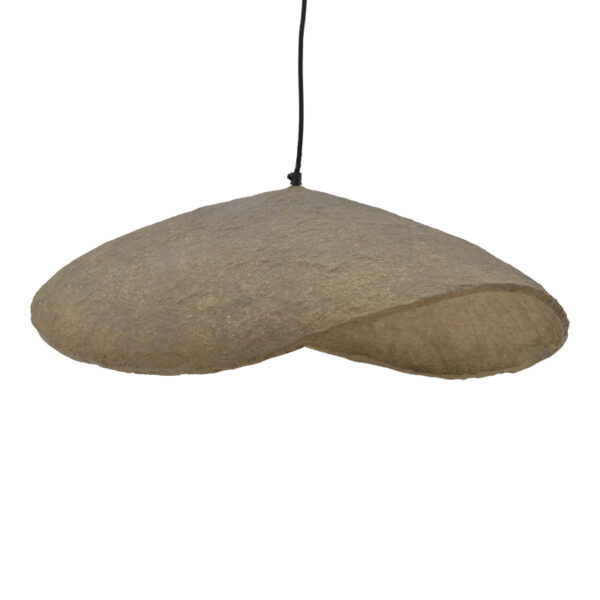 Ceiling light Lampi Inart grey press papier-iron 71x53x123cm