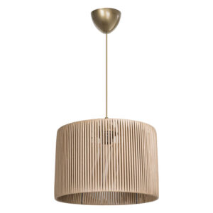 Ceiling light PWL-1118 pakoworld Ε27 natural D30x24cm