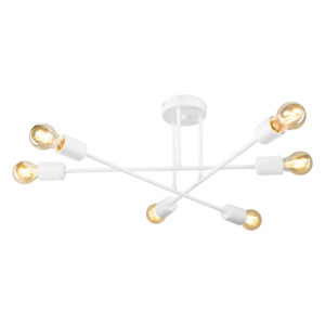 Ceiling light PWL-1122 pakoworld Ε27 white D61x25cm