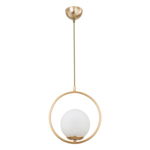 Ceiling light PWL-1193 pakoworld Ε27 golden D26x75cm