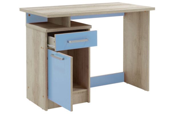 Childrens work desk Looney pakoworld castillo blue 100x55x75cm 2 Children's work desk Looney pakoworld castillo-blue 100x55x75cmOffice furniture > Working desk