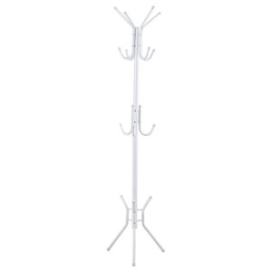 Coat Stand Piero pakoworld metal white D44x181cm