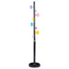 Coat Stand Violetta pakoworld metal black D31x167cm