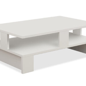 Coffee Table Mansu pakoworld in white color 80x50x27