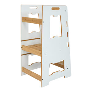 Learning chest Farsene pakoworld white natural mdf 40x50x90cm 2 Learning chest Farsene pakoworld white-natural mdf 40x50x90cmIndoor furniture > Children's Room