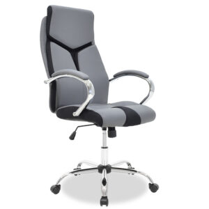 Manager office chair Shark pakoworld with PU black-grey colour