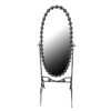 Mirror Present Inart black metallic 63.5x50x171cm