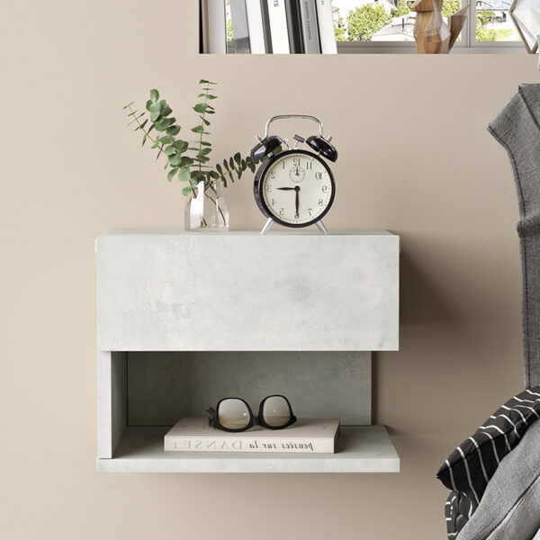 Nightstand Conquer pakoworld antique grey 40x35x31cm 3 Nightstand Conquer pakoworld antique grey 40x35x31cmIndoor furniture > Bedside tables