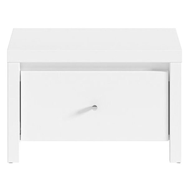 Nightstand Fansi pakoworld white 51x40.5x33.5cm