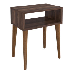 Nightstand Hank pakoworld walnut 45x30x60cm