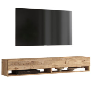 Roscoe pakoworld wall TV unit in color sonoma 180x31.6x29.6cm