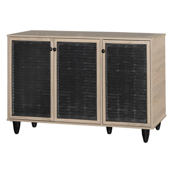 Shoe cabinet Ronan pakoworld natural 105x35x.66cm