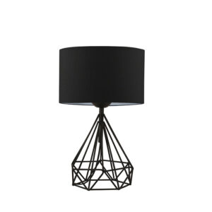 Table lamp PWL-1079 pakoworld E27 black D24x41cm