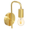 Wall lamp Zhola pakoworld E27 40W golden 17x12x25cm