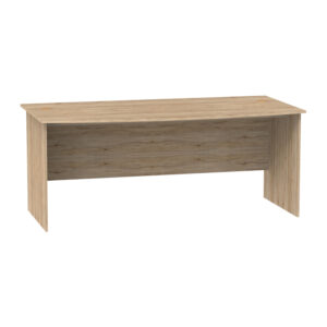 Work desk Anze pakoworld natural melamine 180x93.5x75cm