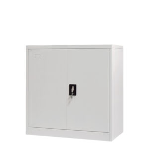 Armon pakoworld metal cabinet in light gray color 90x45x90cm