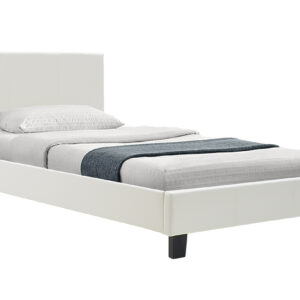 Bed Nevil pakoworld PU white matte 100x200