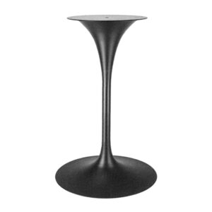 Martiga pakoworld metal table base in black shade D51x72cm