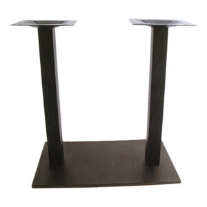 Tabolosa pakoworld metal table base in black shade 70x40x72cm