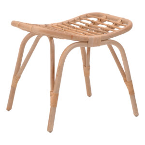 Vrebor stool pakoworld rattan in natural color 53x41x46cm