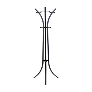 Zensine pakoworld metal clothes rack in black shade 51x63x175cm