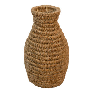 Agelen Inart sisal vase in natural shade D30x55cm