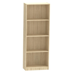 Bookcase Presley pakoworld sonoma 60x30x167cm