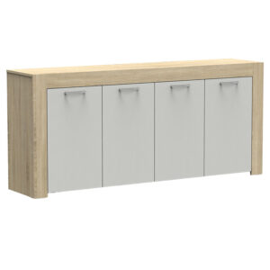 Buffet Haven pakoworld sonoma-white 180x40x80cm