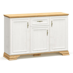 Buffet Jaden pakoworld golden oak-white antique color 137.5x39x88.5cm