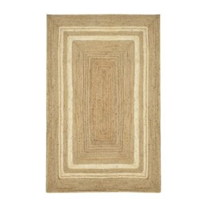 Carpet Mazir Inart beige-ecru jute 120x180x1cm