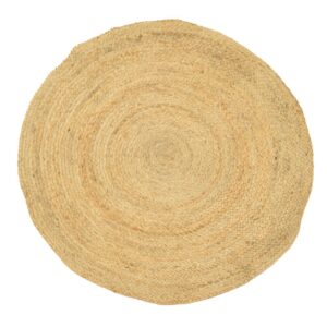 Carpet Solon Inart natural jute 120x120x1cm