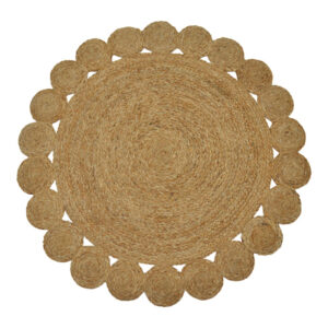 Carpet Voni Inart natural jute D100x1cm