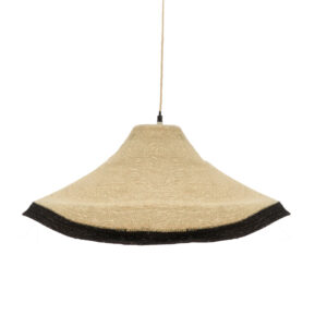 Ceiling lamp Hatty Inart E27 natural D60x115cm